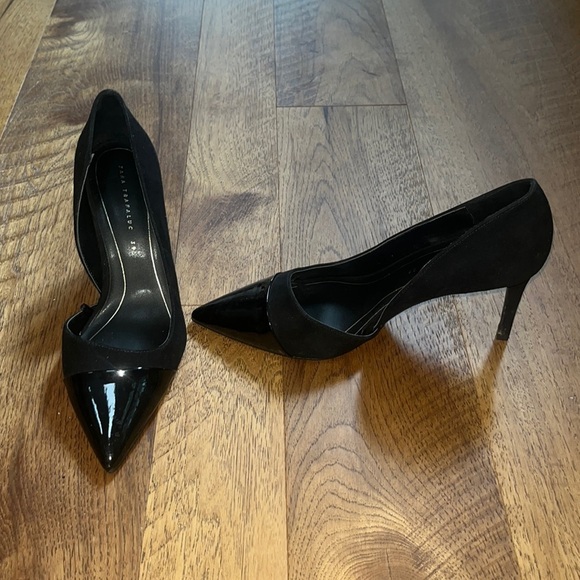 Zara Trafaluc Woman’s Black Heels Size 39 - Picture 1 of 7